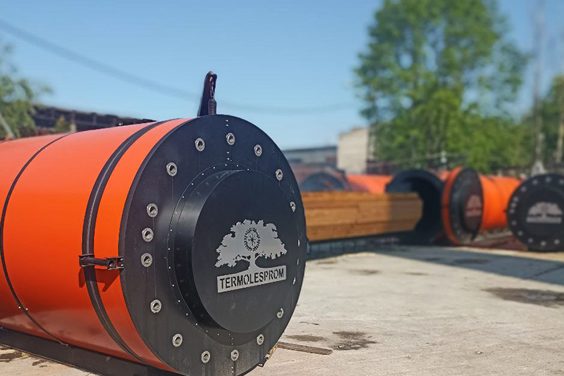 Камера для термообработки дерева