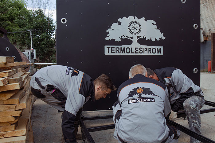 Камера для сушки древесины