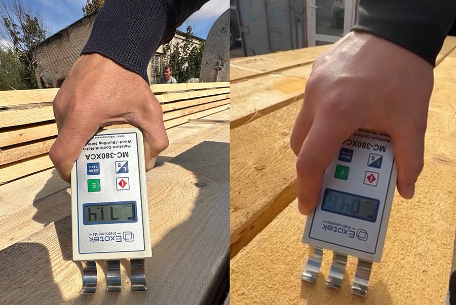 Камера для сушки древесины